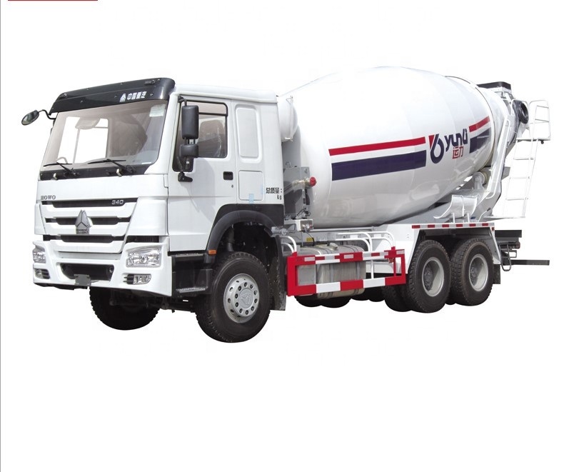 10cbm Stock HOWO Concrete Mixer Truck in Uzbekistan