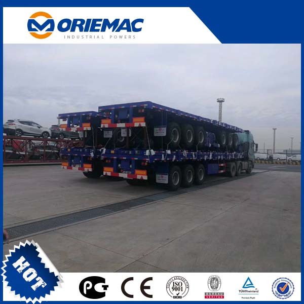 12.5 Meters Truck 3 Axles Semi Trailer