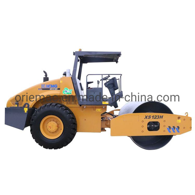 12 Ton Single Drum Hydraulic Drive Mini Vibratory Road Roller Xs123h