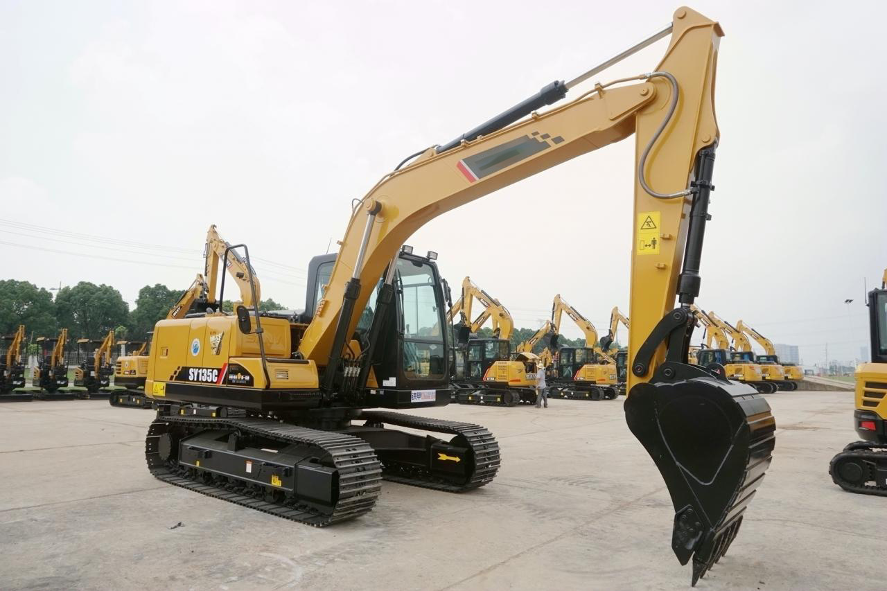 13.5 Ton Excavator Sy135c New Sani Excavator Hydraulic Excavator Crawler Excavator for Sale