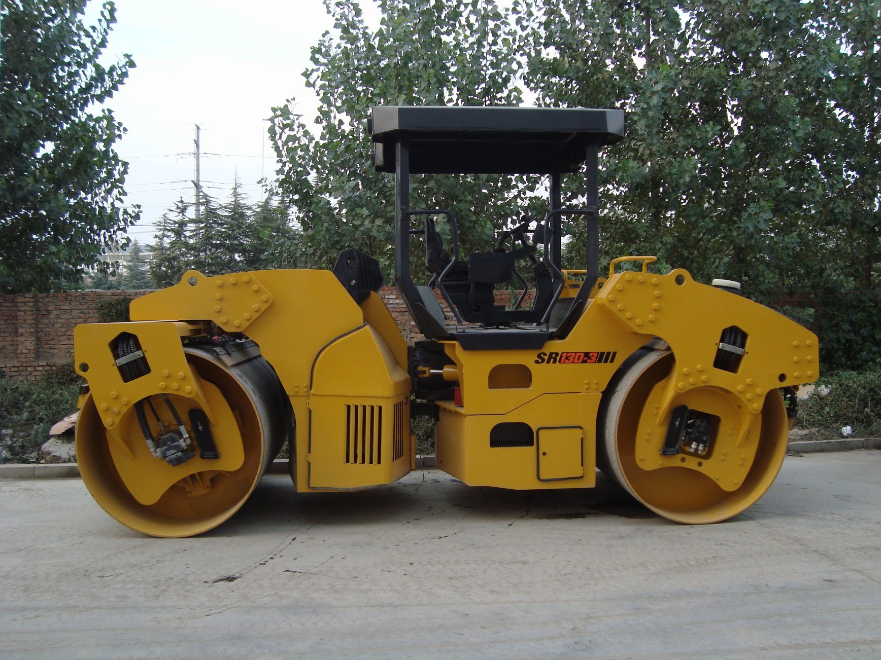 China 
                14t Shantui Sr14D-3 de doble tambor en tándem Road Roller
             proveedor