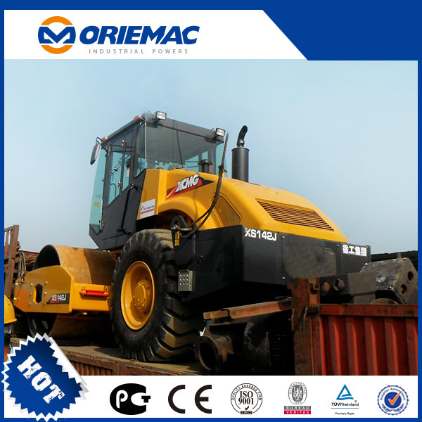 Chine 
                14tonne mécanique compacteur vibrant de tambour unique XS142j XS143j
             fournisseur