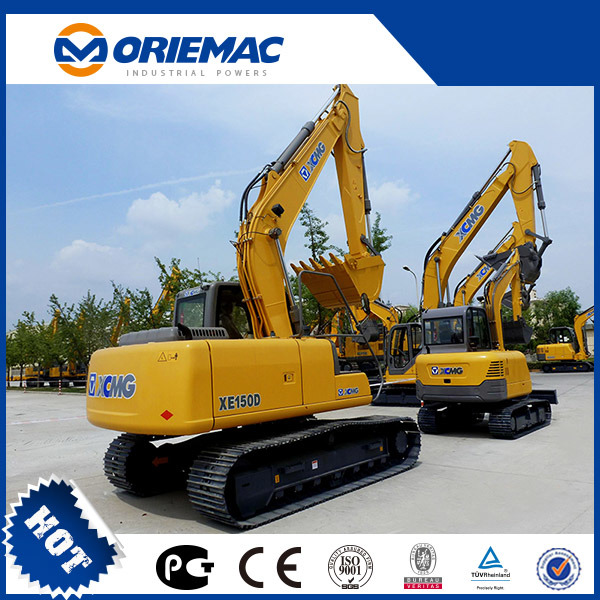 15 Tons New Hydraulic Crawler Excavator XE150D in Tanzania