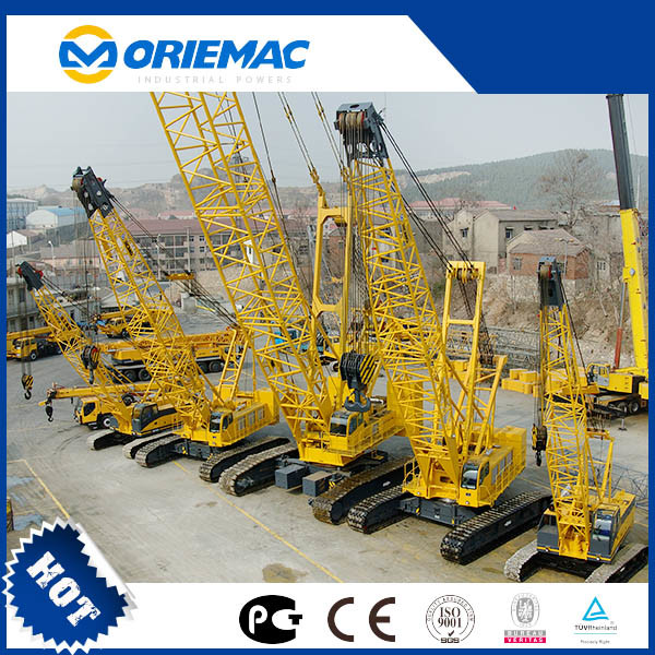 
                150ton Heavy Construction Equipment Mobile Crawler Crane in Dubai
            