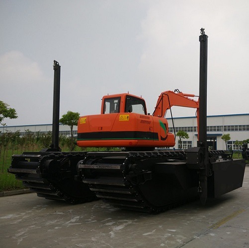 15ton China New Heavy Heking Amphibious Dredging Excavator