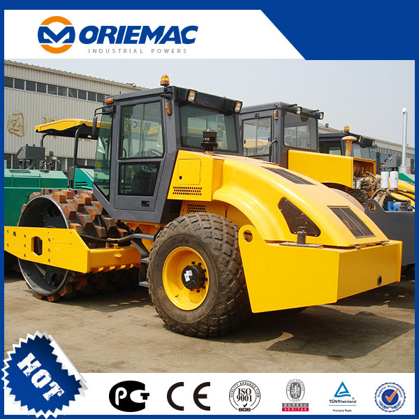 China 
                16 ton nieuwe enkele trommel wegrol Xs163j
             leverancier