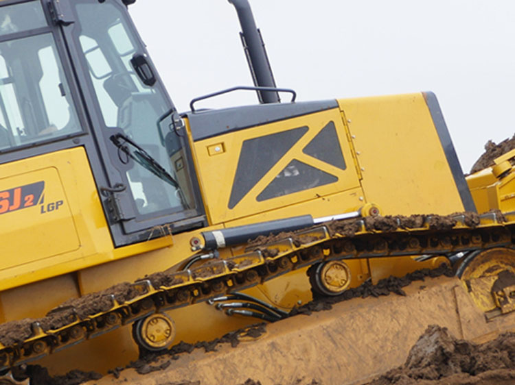 160HP Hydraulic Bulldozer SD16 with Three-Shank Ripper