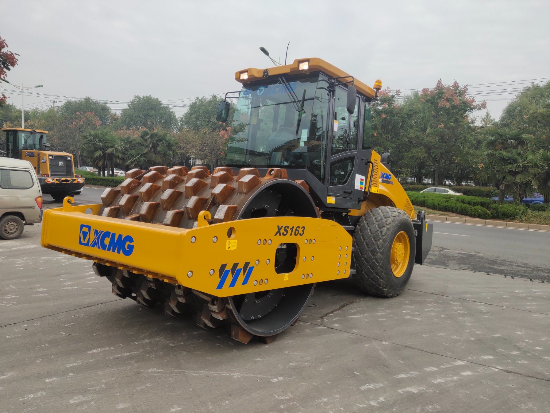 16ton Single Drum Xs162 Xs163 Hydraulic Road Roller