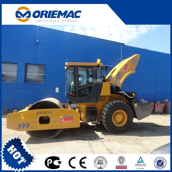 18ton Hydraulic Smooth Vibrating Road Roller Xs183j Price