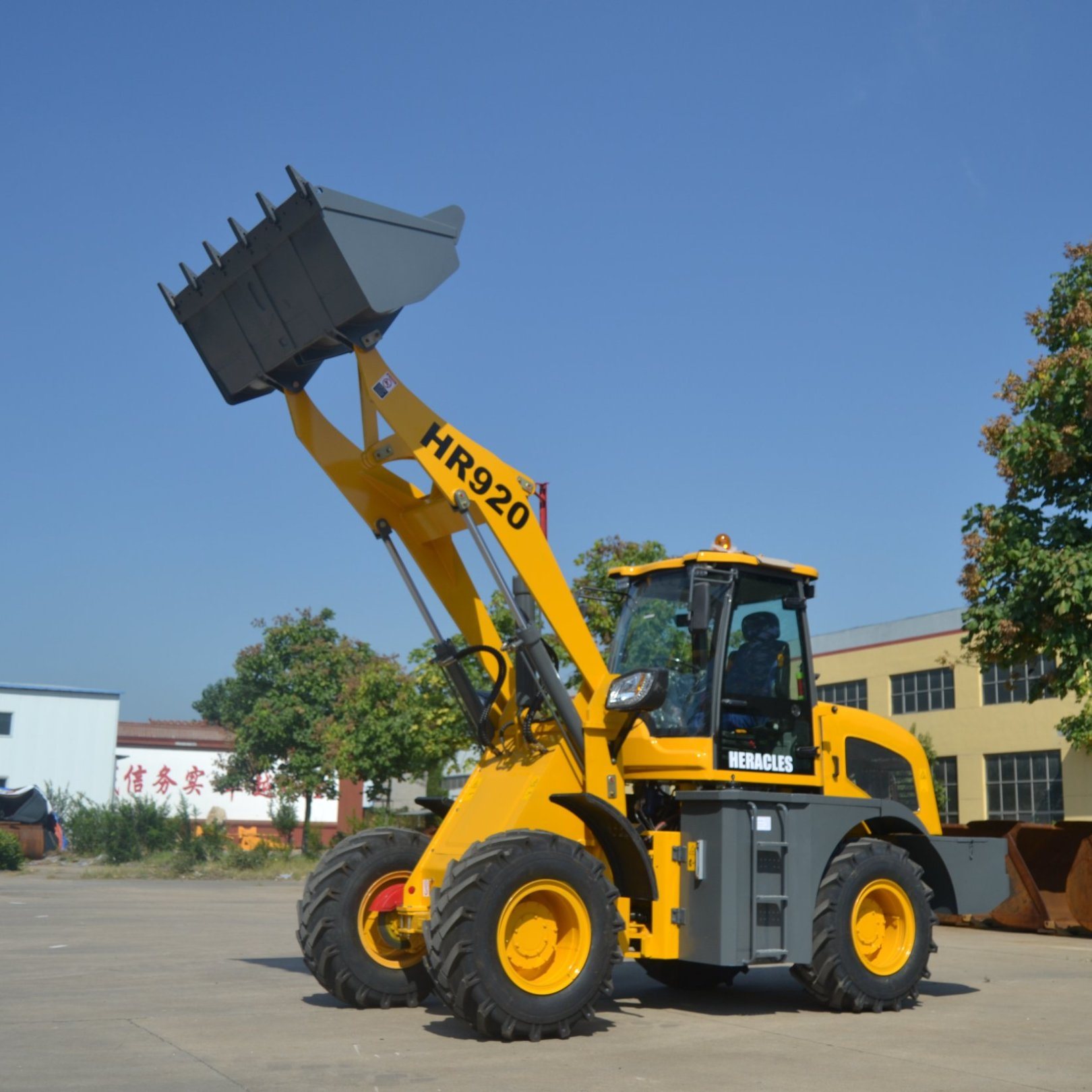 1cbm 2 Ton Small Wheel Loader with CE Hr920