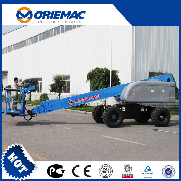 20m Telescopic Boom Mobile Aerial Platform Zs18