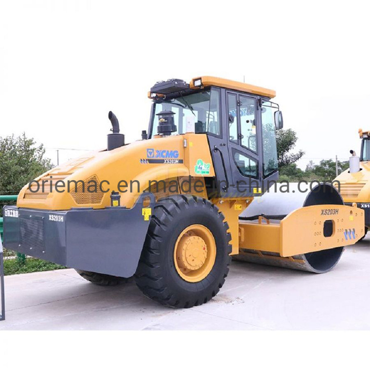 
                Accionamiento hidráulico 20t XS203h mini rodillo compactador para la venta de carretera
            