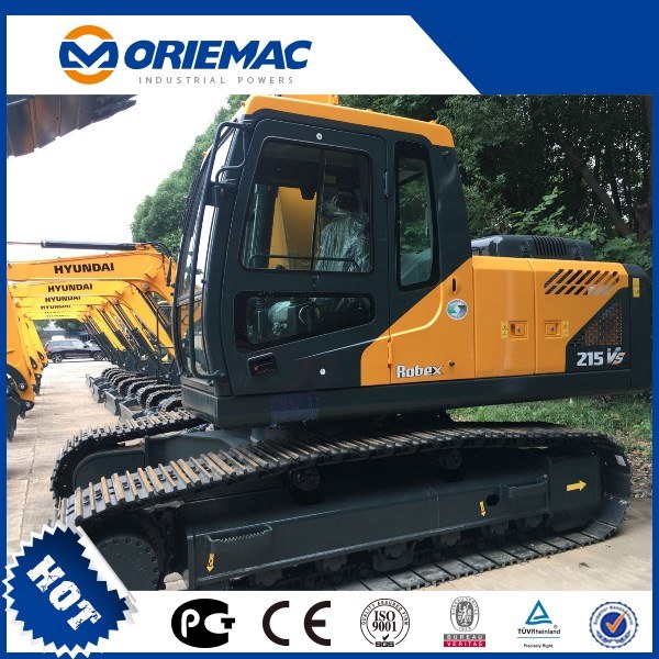 21.5 Tons Hydraulic Hyundai Crawler Excavator 215vs Hot Sale in Africa