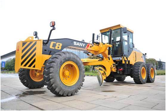 210HP Stg210c-8 Motor Grader with Front Blade Rear Ripper