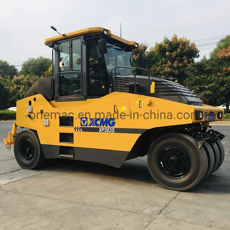 26 Ton New Pneumatic Tyre Road Roller XP263s with Hydraulic Drive System in Algeria