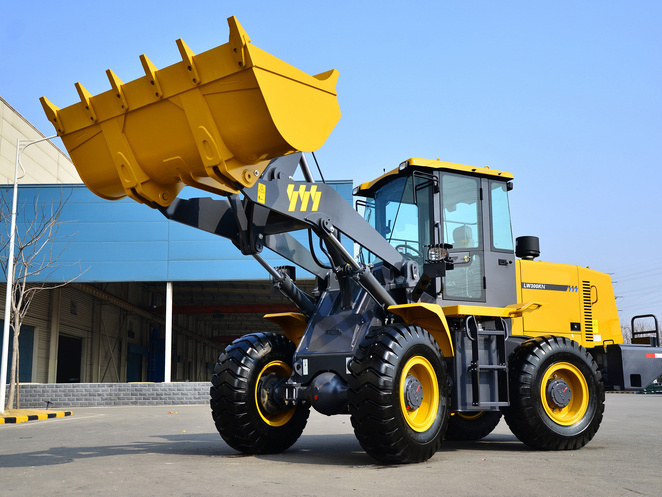 China 
                3 ton mini-wiellader Lw300kn met stuurbediening
             leverancier