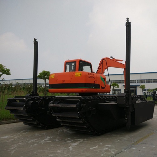 30ton New Swamp Buggy Amphibious Excavators in Philipines