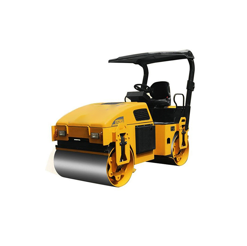 3t Small Hydraulic Double Drum Vibratory Roller Ltc203 Compactor for Road Construction for Sale