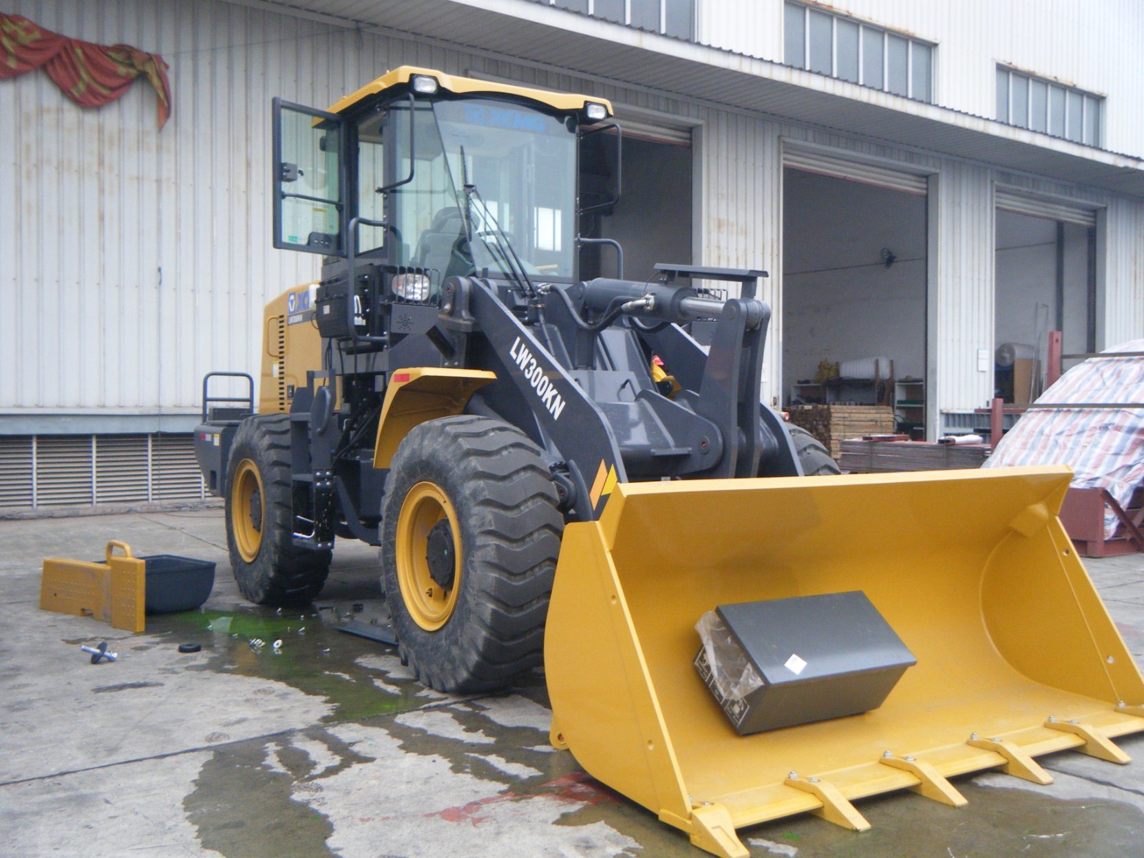 3ton Heavy Load Rock Lw300kn Wheel Loader with Weichai Engine