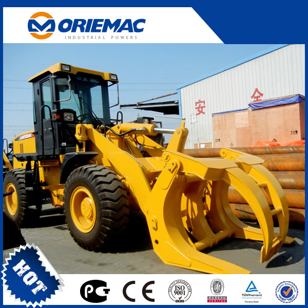 3ton Log Clamp Wheel Loader Wood Grasper Loader Zl30g