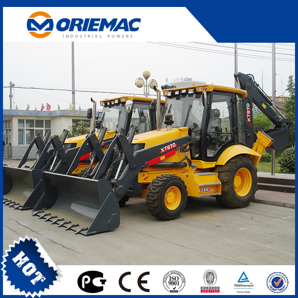 Chine 
                4WD tractopelle XT870h 8700kg Prix tractopelle
             fournisseur