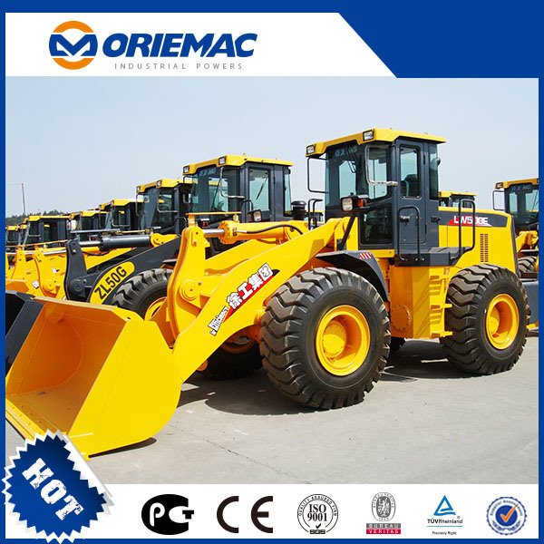 5 Ton Shovel Loader Lw500kn-LNG Front Wheel Loader