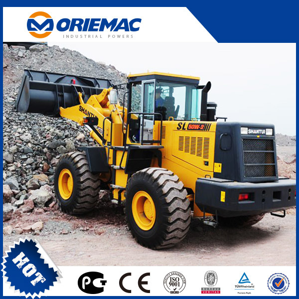 5 Tons Shantui Wheel Loader SL50W for Sale
