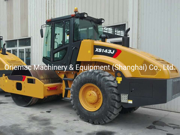 China 
                5 % Rabatt auf neue Single Drum Vibratory Road Roller Xs143j 14 Tonne Rollenverdichter
             Lieferant