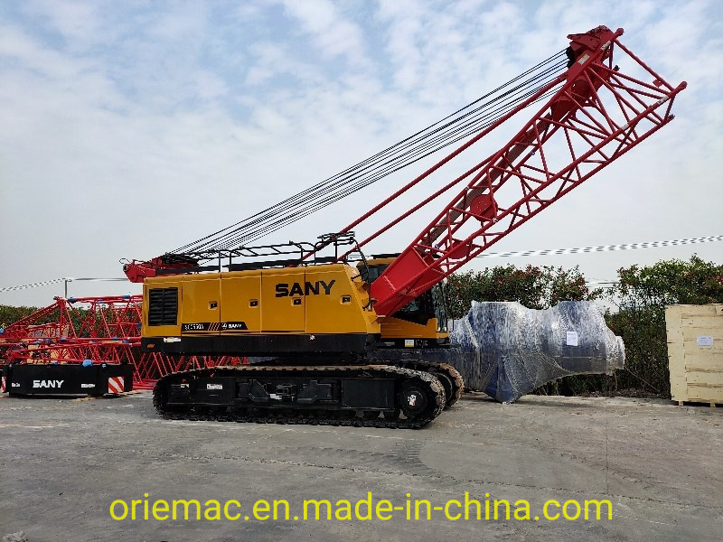 
                55 ton Crawler Crane Scc550A / Xgc55 mobiele kraan in Thailand
            