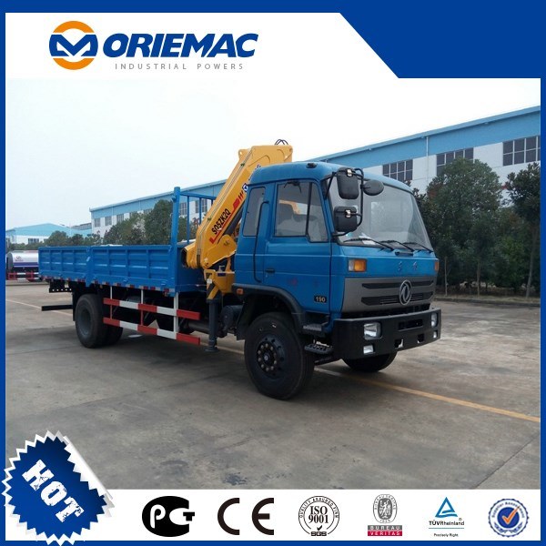 5ton Sq5zk2q Truck Mounted Crane with Knuckle Folding Boom