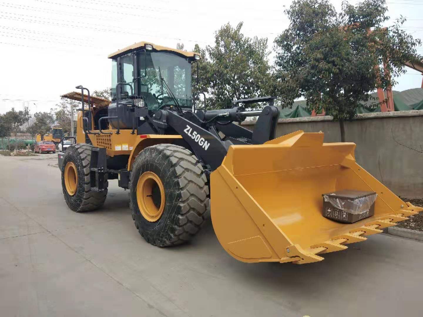 5ton Wheel Loader Zl50gn with Shangchai Engine