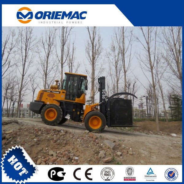 6 Ton Cheaper Rough Terrain Forklift with Good Engine