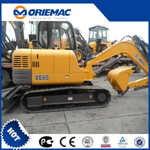 6 Ton Crawler Mini Hydraulic Excavator (Xe60)