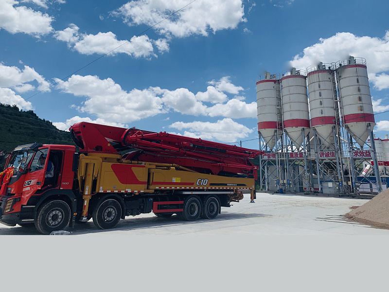 62m Truck Mounted Concrete Pump for Sale (SYG5502THB)