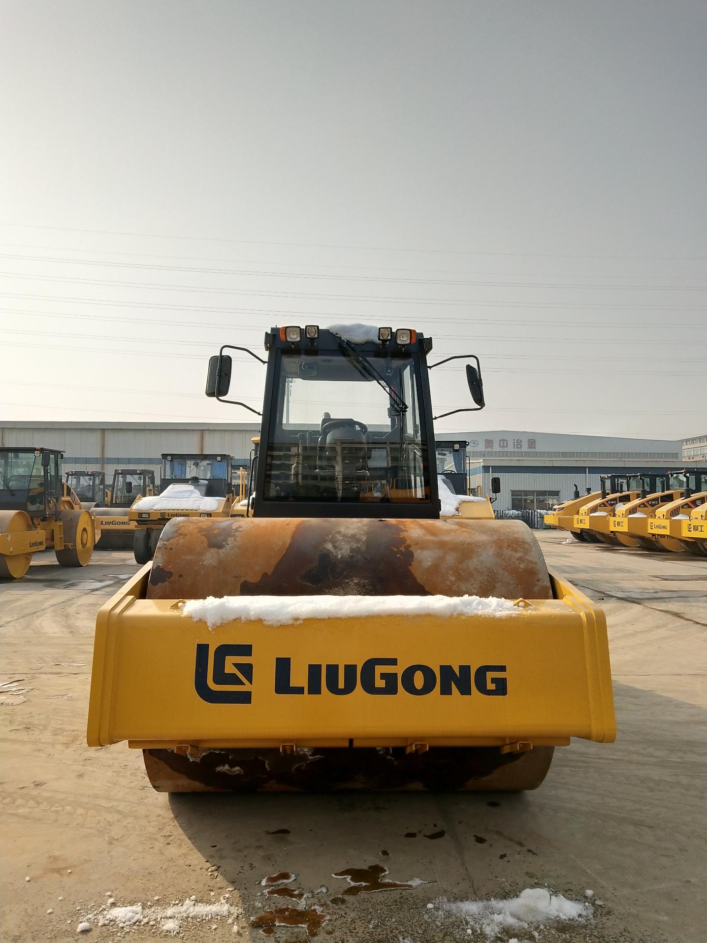6618e 18 Tons Single Drum Road Roller