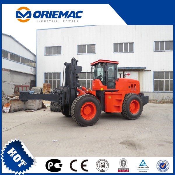 China 
                6t 4 WD 러프 터레인 지게차, 최고의 엔진 작동 판매
             supplier