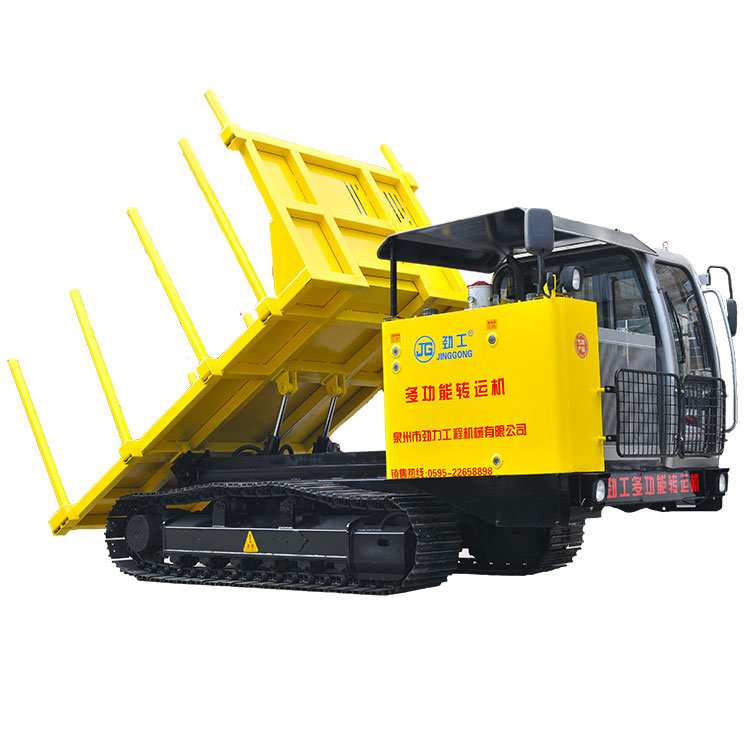 China 
                Motor diesel de 6 tonelada Dumper Truck Mini Crawler Dumper con orugas de goma
             proveedor