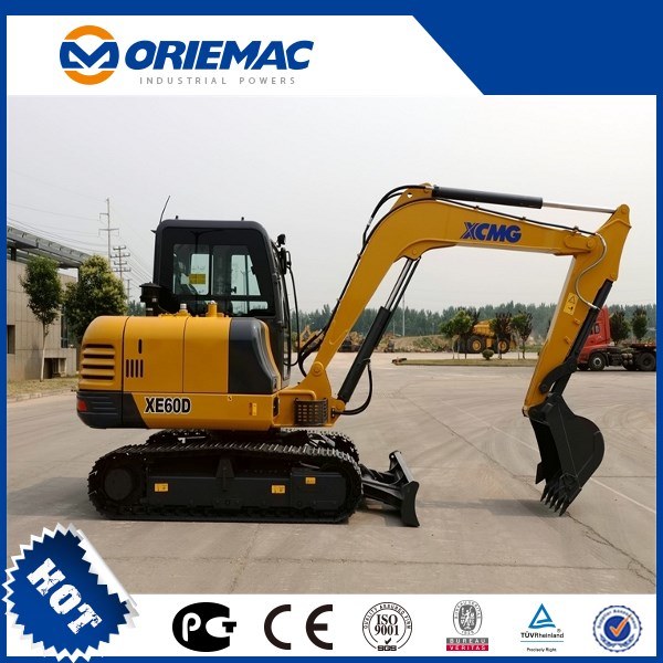 Chine 
                Petite pelle 6tonne RC XE60d mini-excavateur hydraulique
             fournisseur