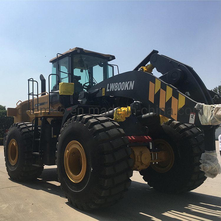 8 Ton Loading New Lw800kn Mining Wheel Loader for Sale