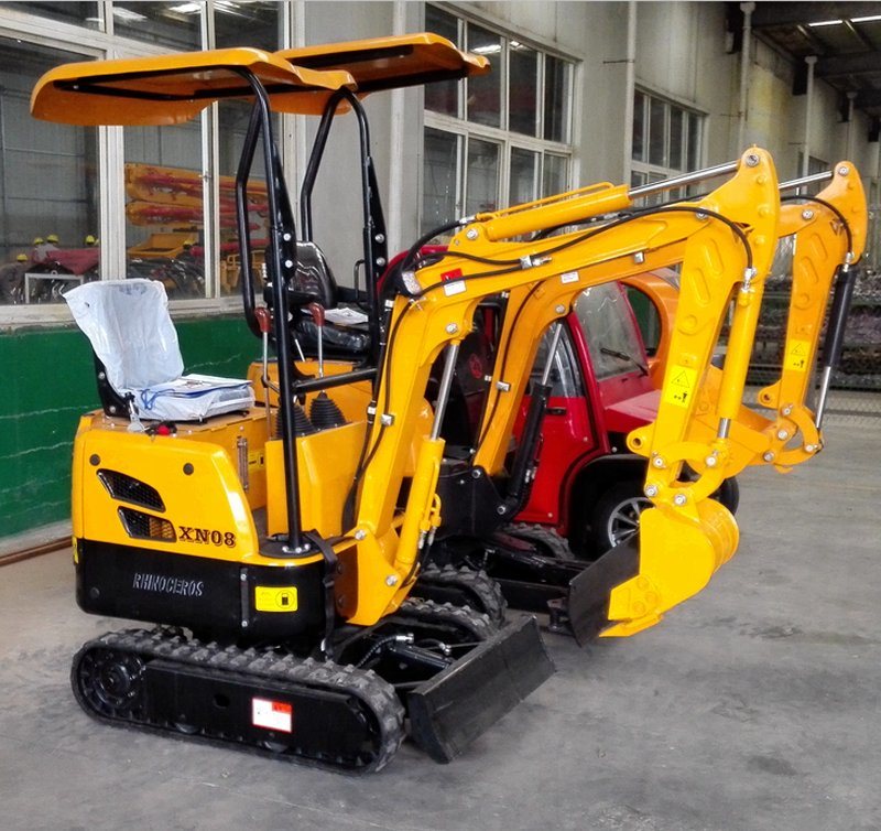 800kg Mini Crawler Excavator for Garden Xn08