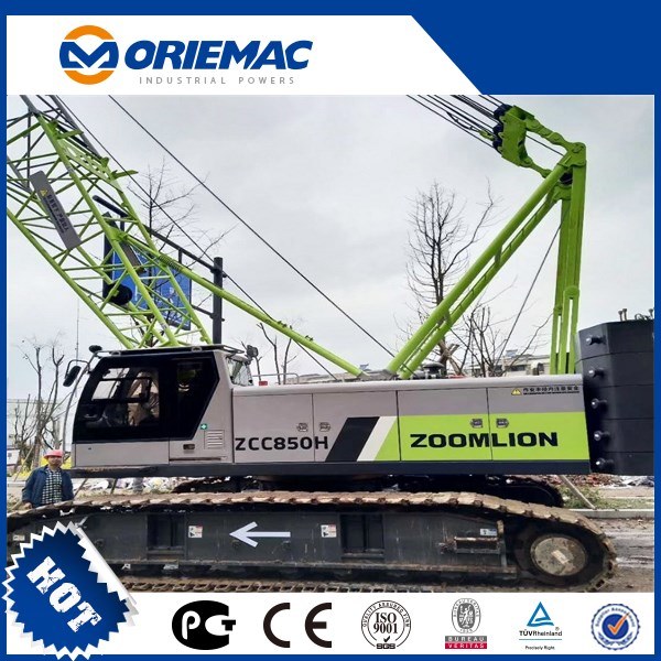 85ton Crawler Crane Price Zoomlion Zcc850h with 58 Meters Boom