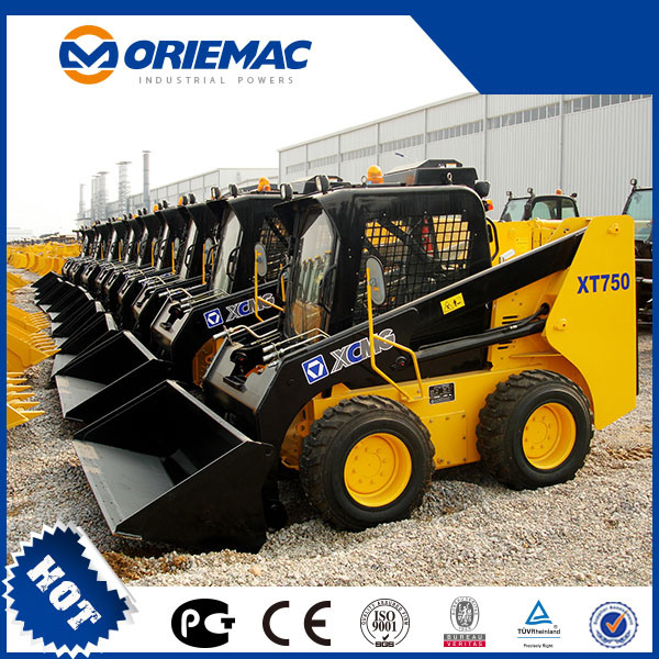 960kg Loading Capacity Skid Steer Loader Xt750 with Attachments