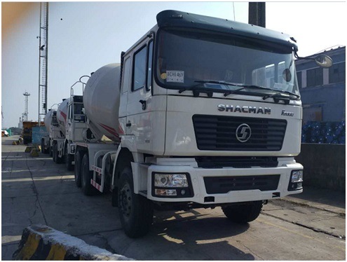 Algeria 6X4 340HP 9cbm 10m3 Shacman Concrete Mixer Truck