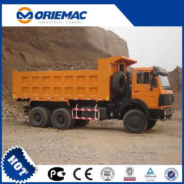 Beiben 8X4 Drive 420HP Mini Tipper 12 Wheeled Mining Dump Truck