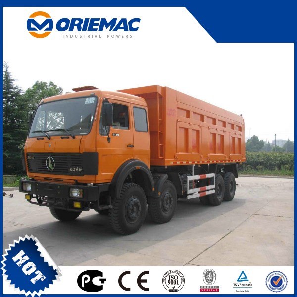 Beiben Construction Machinery 8X4 Wheel Drive 12 Wheeled 40 Tons Mining Tipper Dump Truck