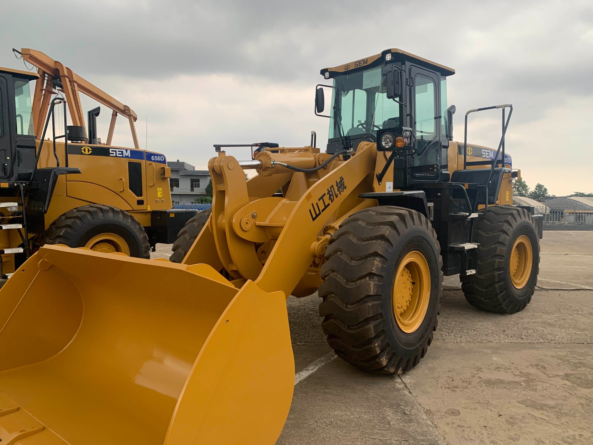 Big Front Loader Official Sem Sem660d 6 Ton Wheel Loader for Sale