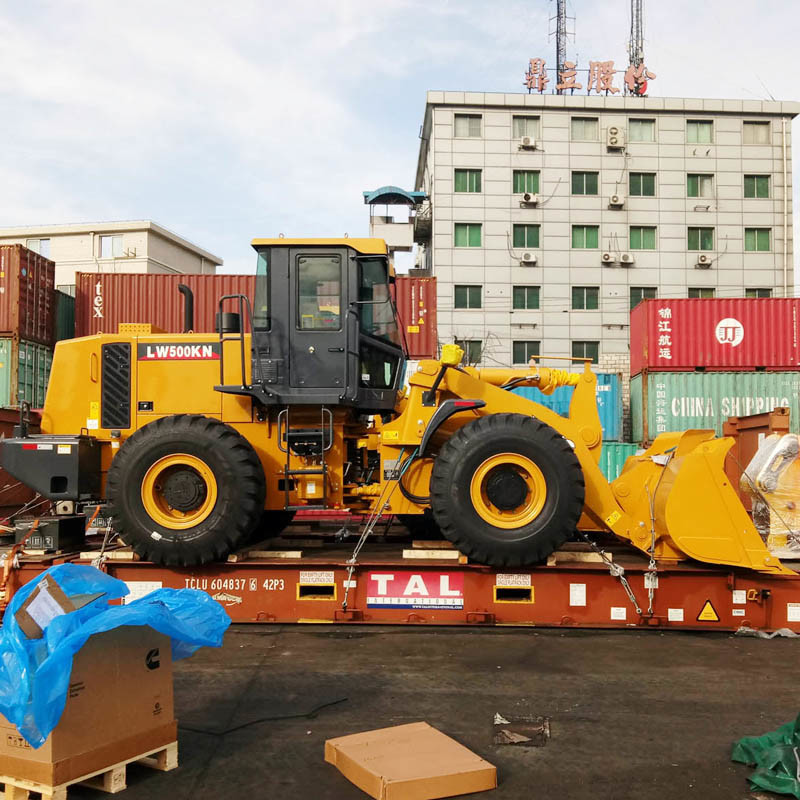 China 
                Novíssimo 5 Ton Loader LW500kn Joystick Piloto carregadora de rodas com caçamba
             fornecedor