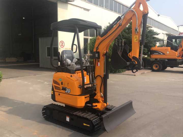 China 
                新新新新新 iu Xn12 800kg 1.2 トン 2T 0.025 バケット ミニ Digger クローラー油圧ショベル
             supplier