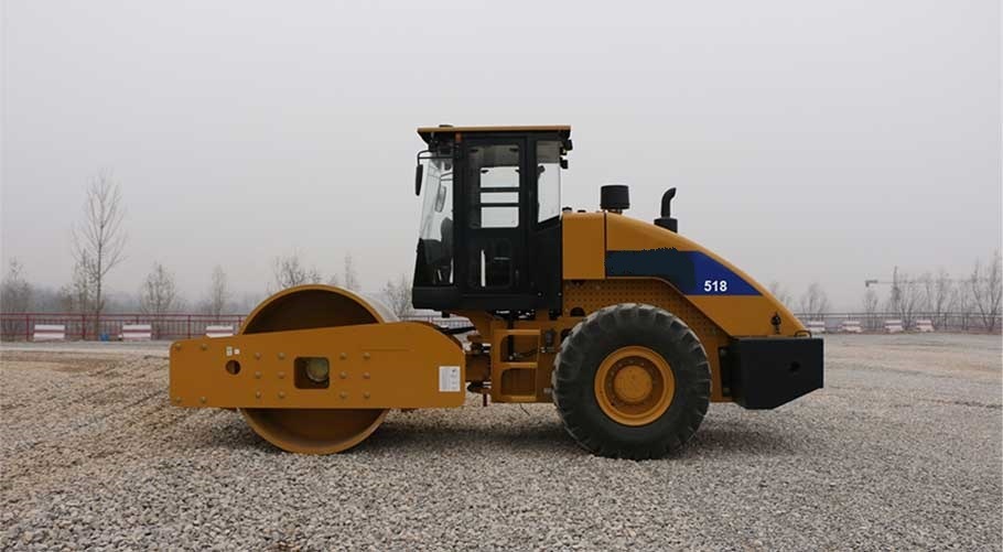 Cat 18ton Single Drum Road Roller Sem518 Hydraulic Compactor Road Roller