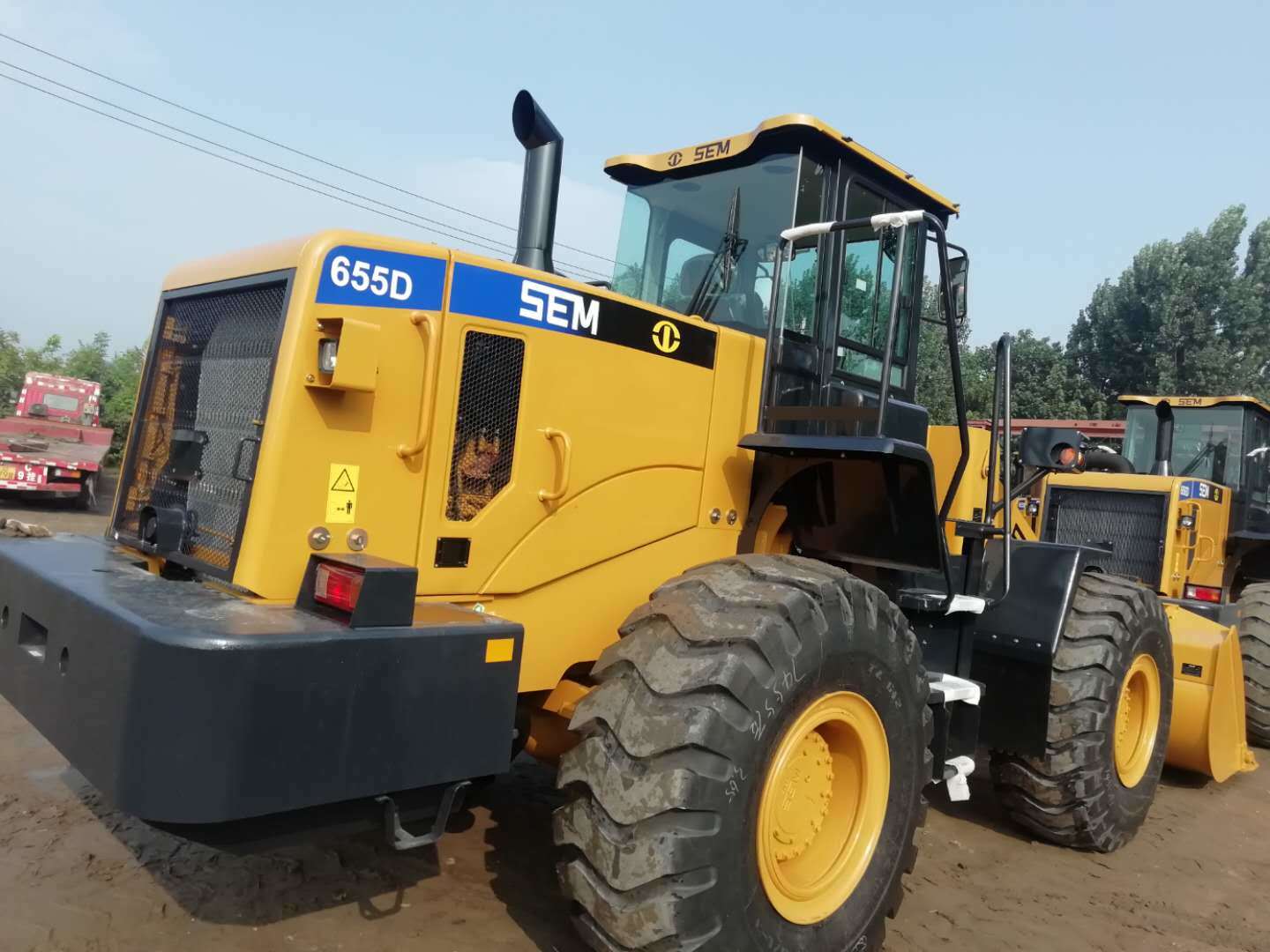 China 
                모리셔스의 Caterpillar 3톤 프런트 엔드 로더 Sem636D
             supplier